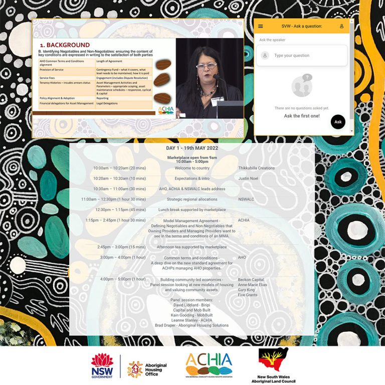 live stream aboriginal housing